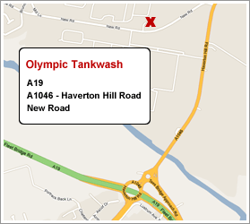 Location of Olympic Tankwash